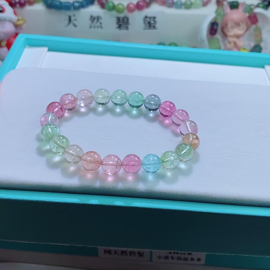 手链未镶嵌碧玺9.2mm左右