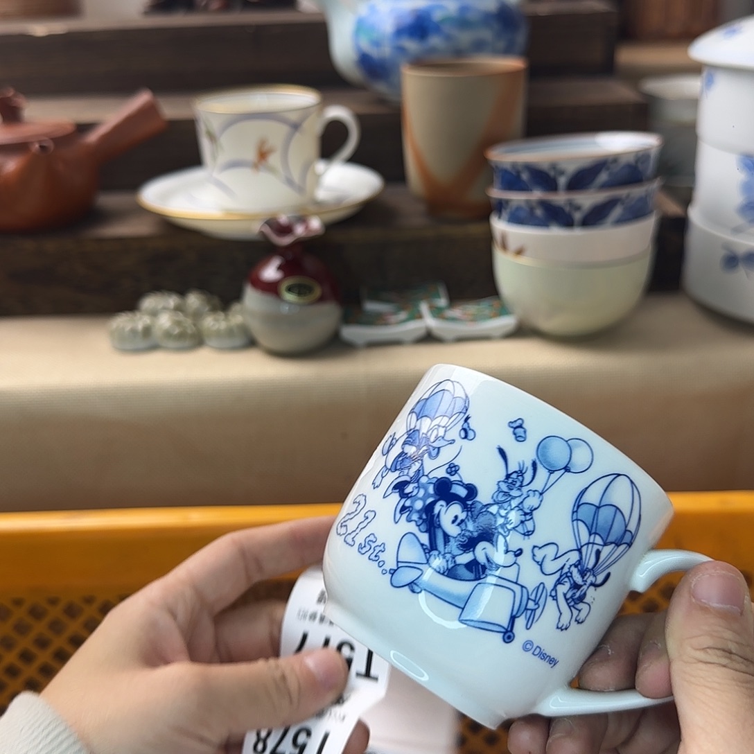 自***然瓷片572 回流日瓷全场满18米包邮