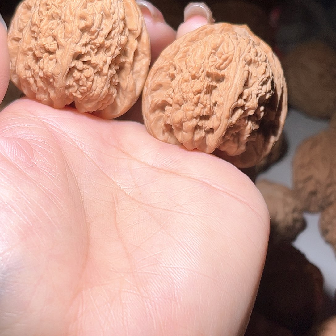 桃核把件蚂蚁钩42文玩