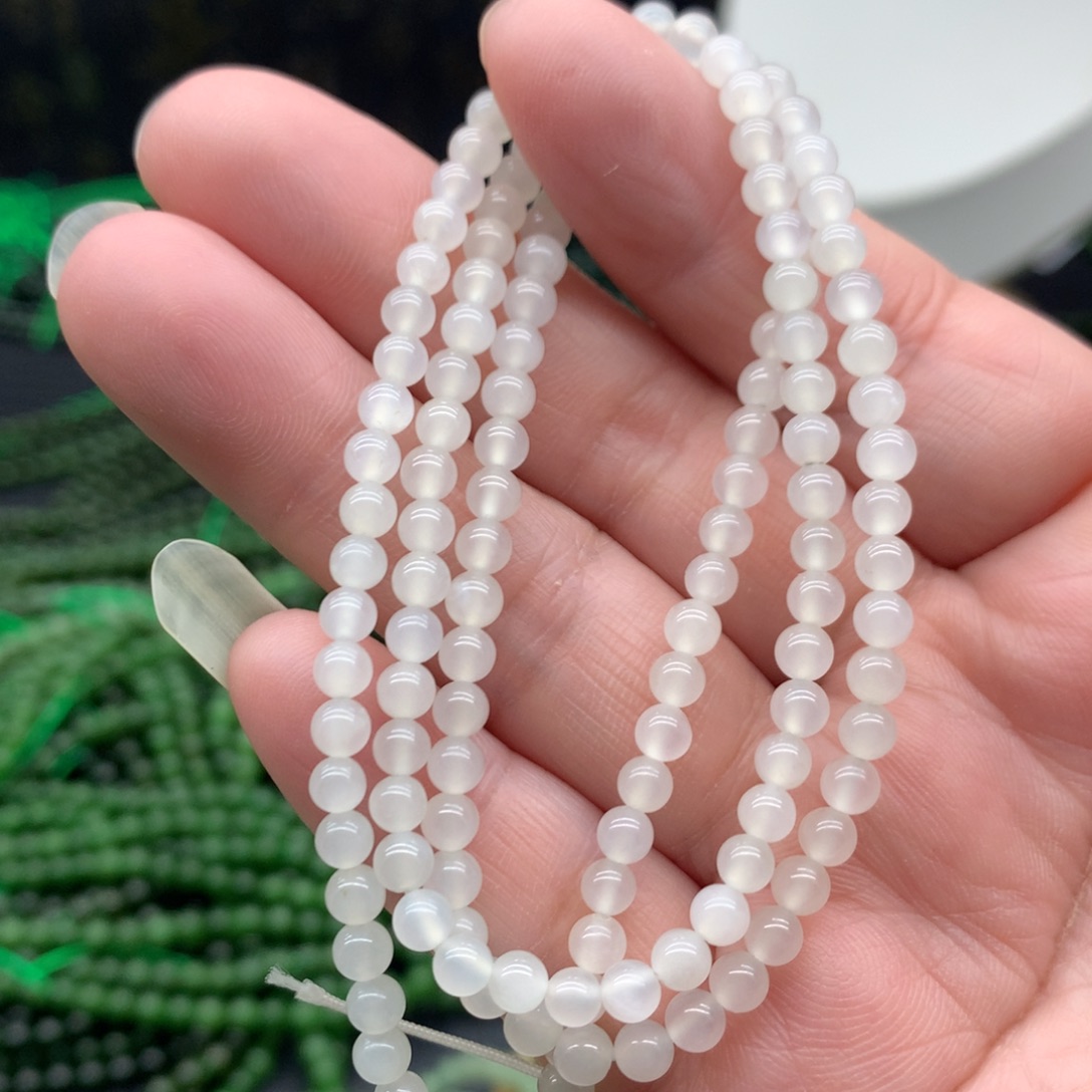 和田玉未镶嵌手链4