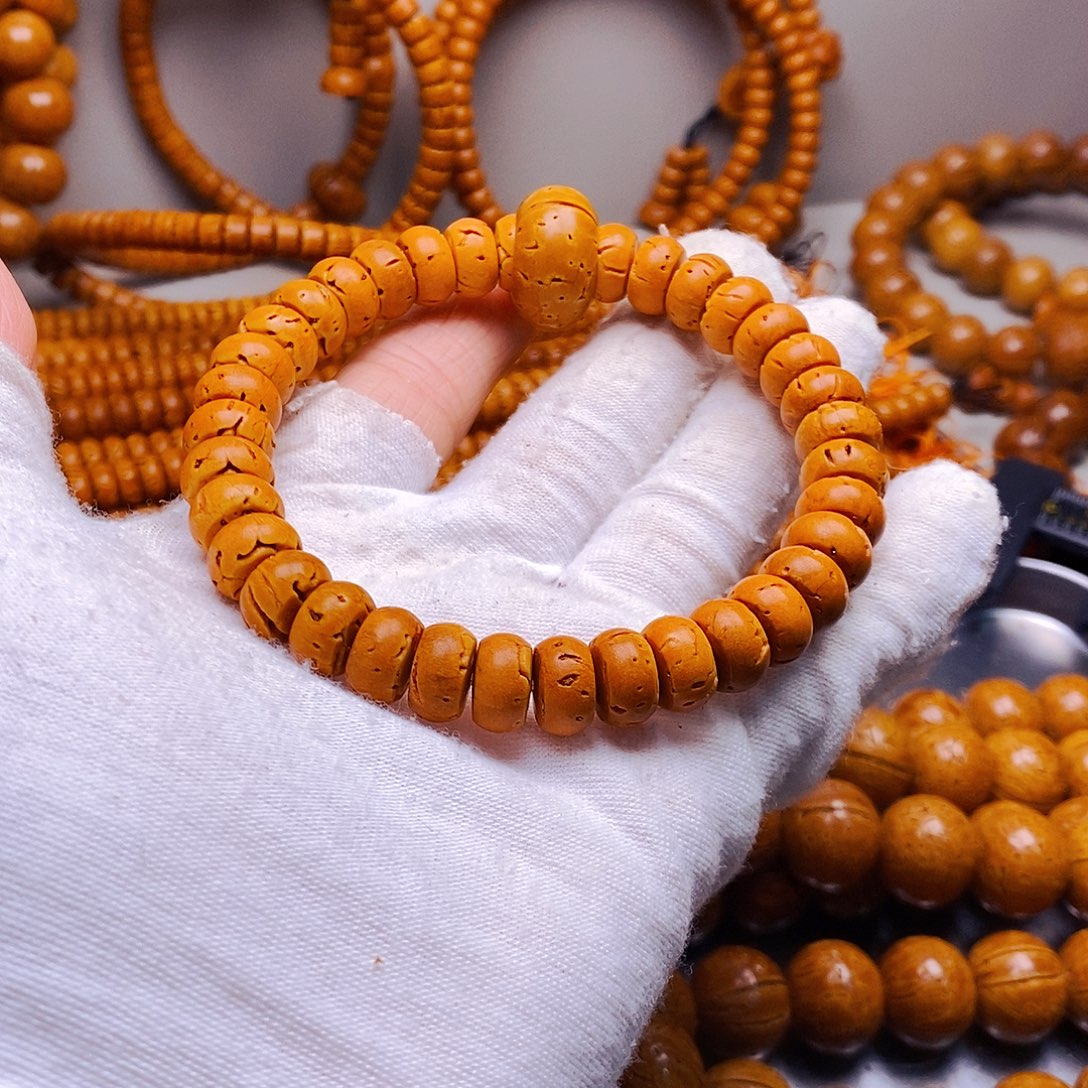 吊坠桃核6乘 10核片手串微瑕疵38