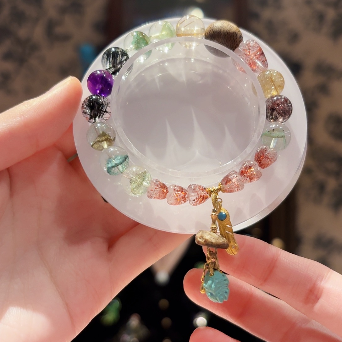 水晶未镶嵌手链手串