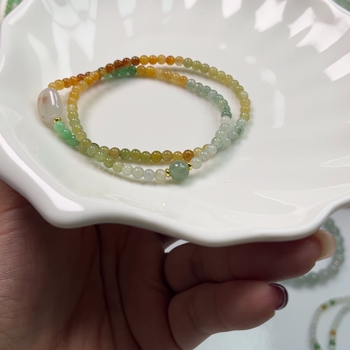 翡翠未镶嵌手串翡翠