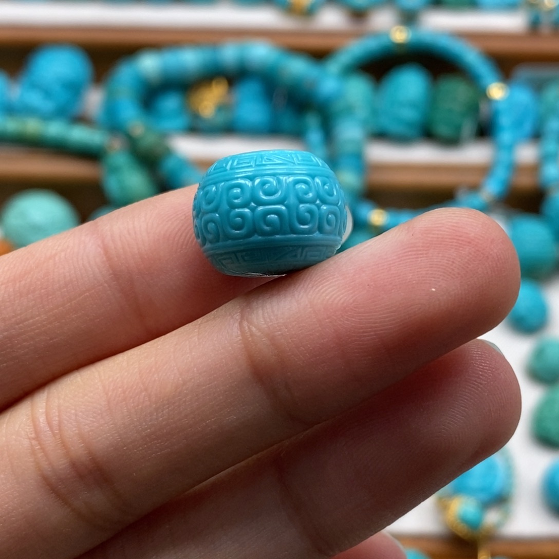 绿松石颈饰未镶嵌苹*源