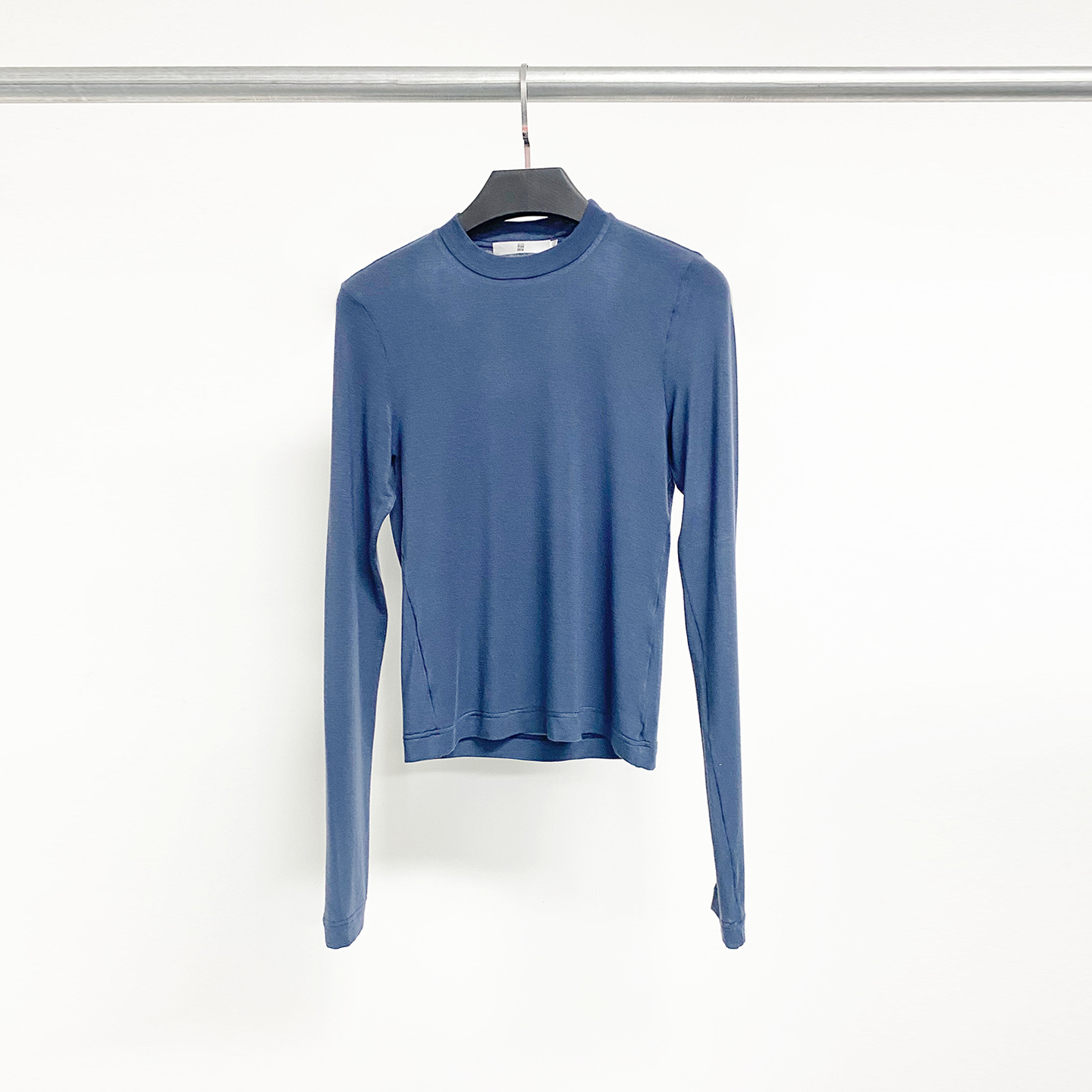 DUIDAO对倒设计师品牌新款羊绒混纺修身长袖T恤打底