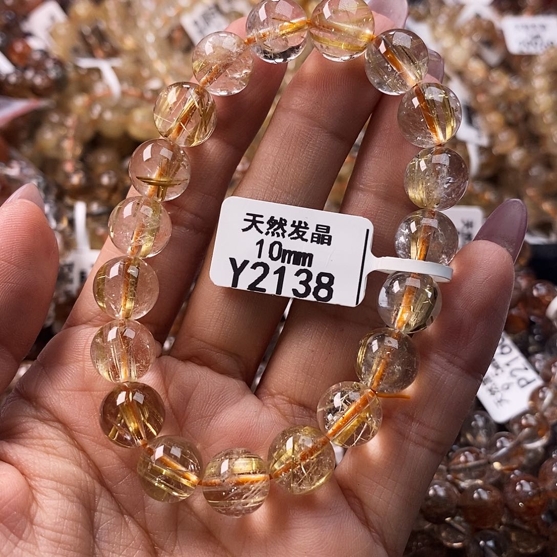 水晶手链未镶嵌水