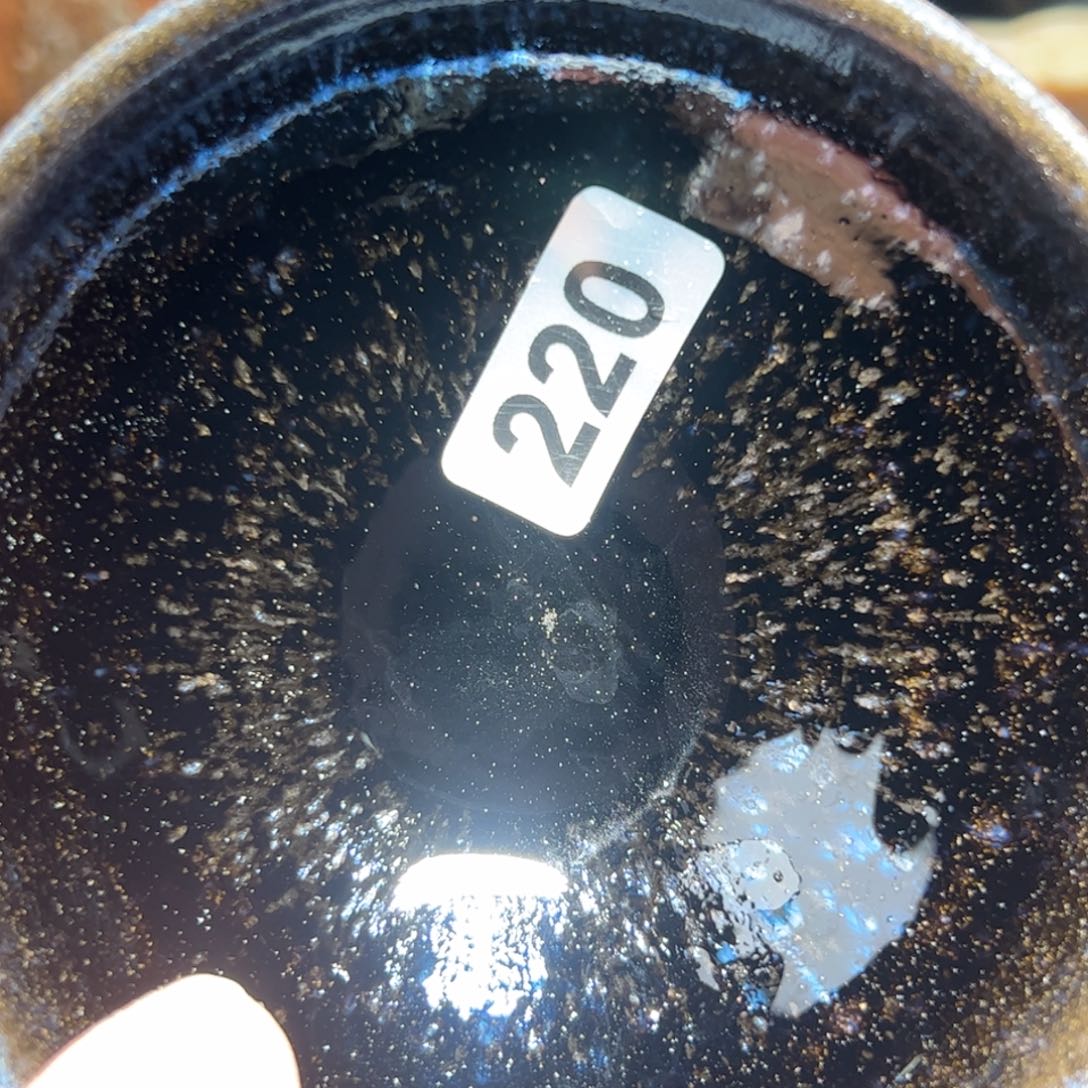 茶盏全手工原矿原釉建盏