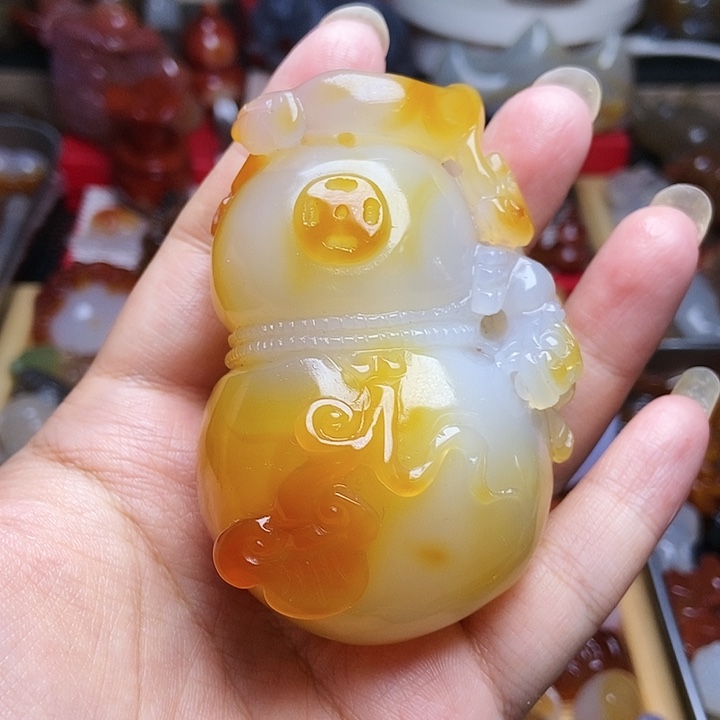 未镶嵌颈饰玛瑙/玉髓