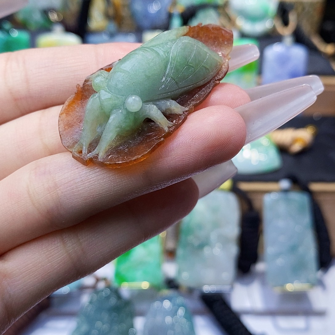 定制翡翠未镶嵌翡翠A货