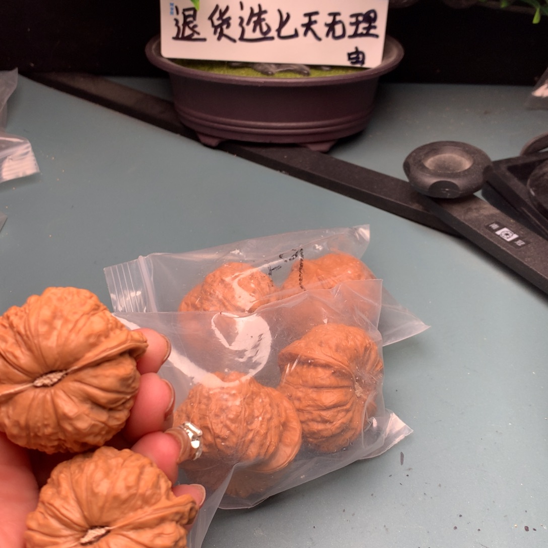 文玩核桃把件南瓜4849