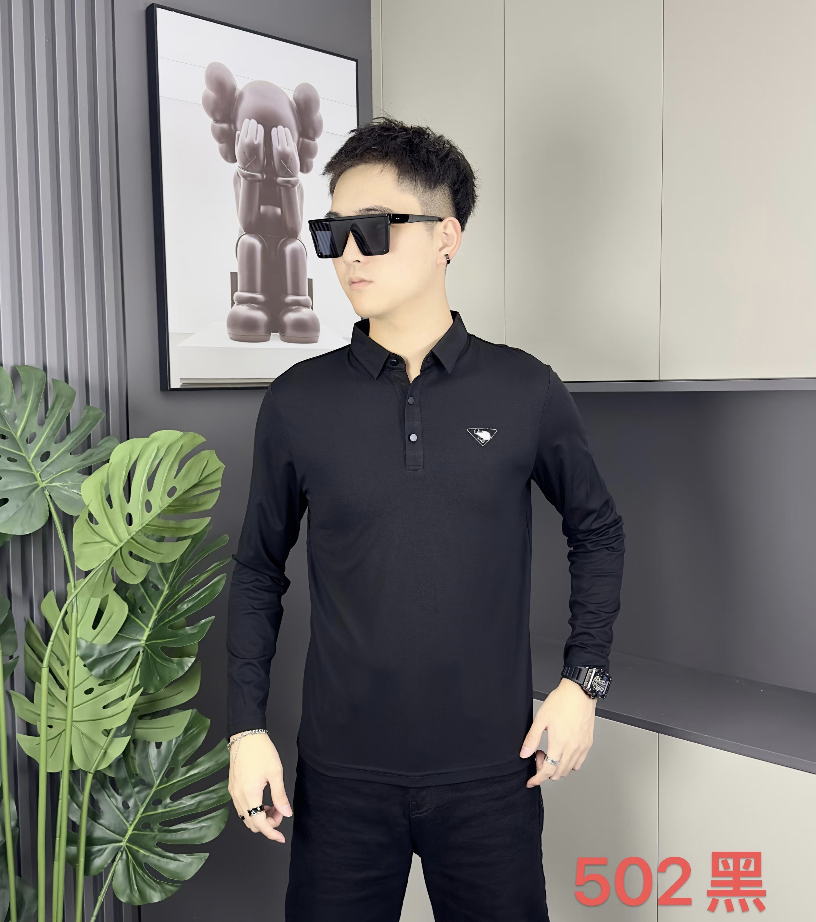 502   6902长袖polo衫..