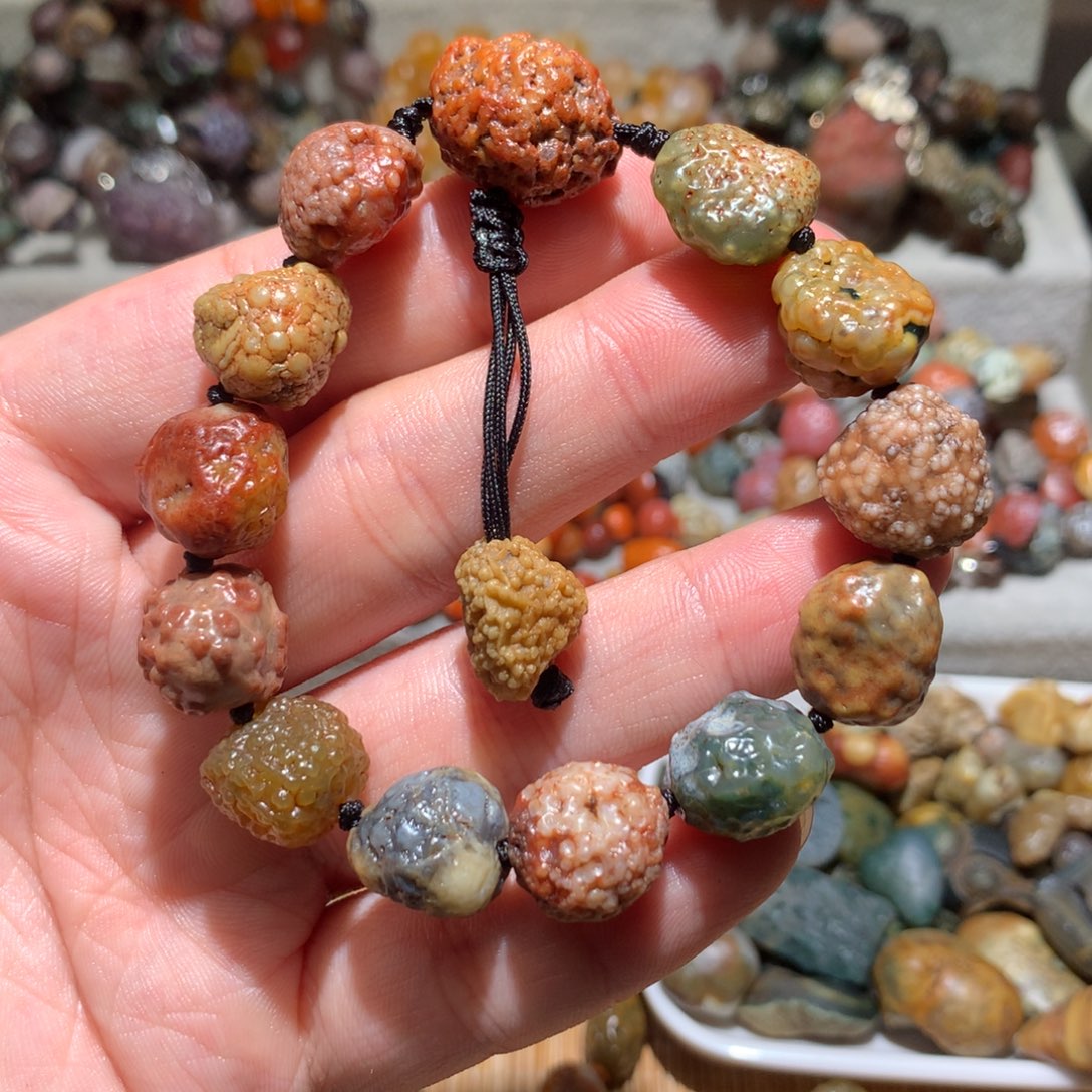 玛瑙/玉髓手链未镶嵌