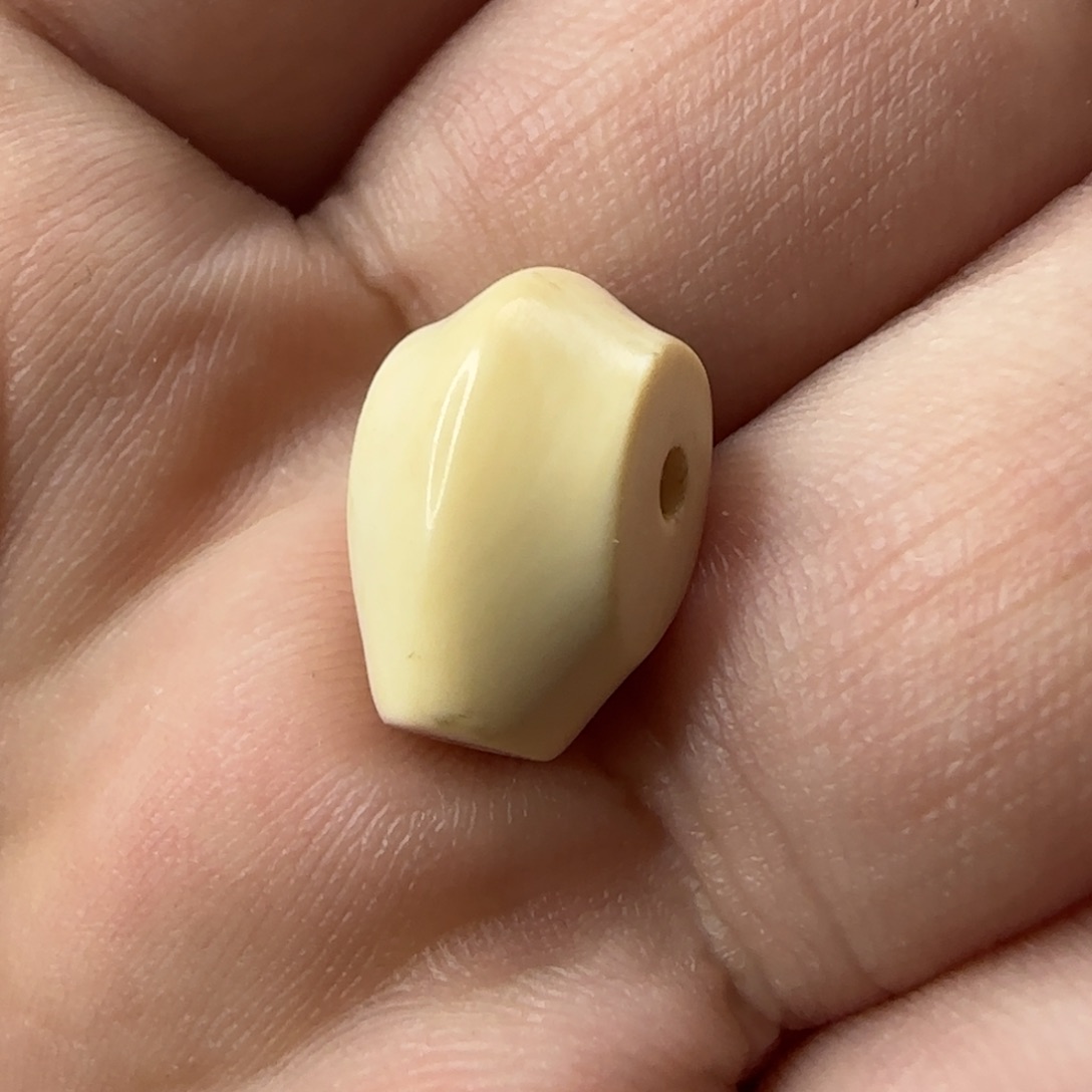 猛犸象牙吊坠鲨鱼背猛犸三通