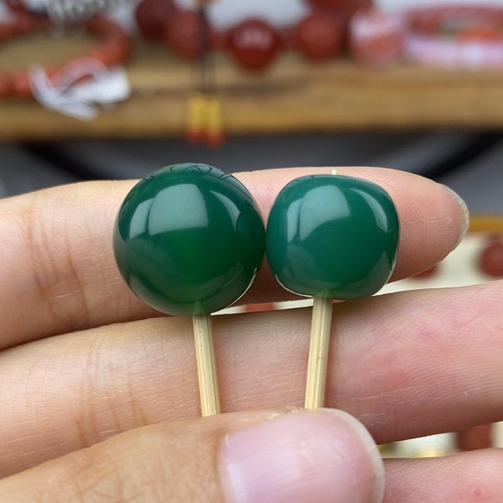 心***境玛瑙/玉髓未镶嵌颈饰