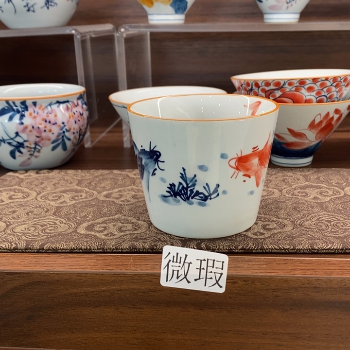 釉下老陶泥手工绘制