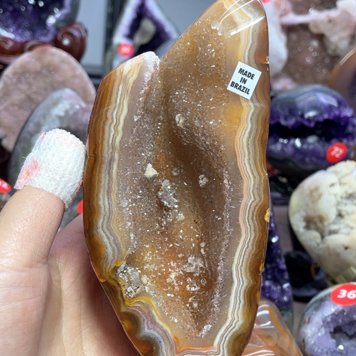 水晶摆件未镶嵌捡漏