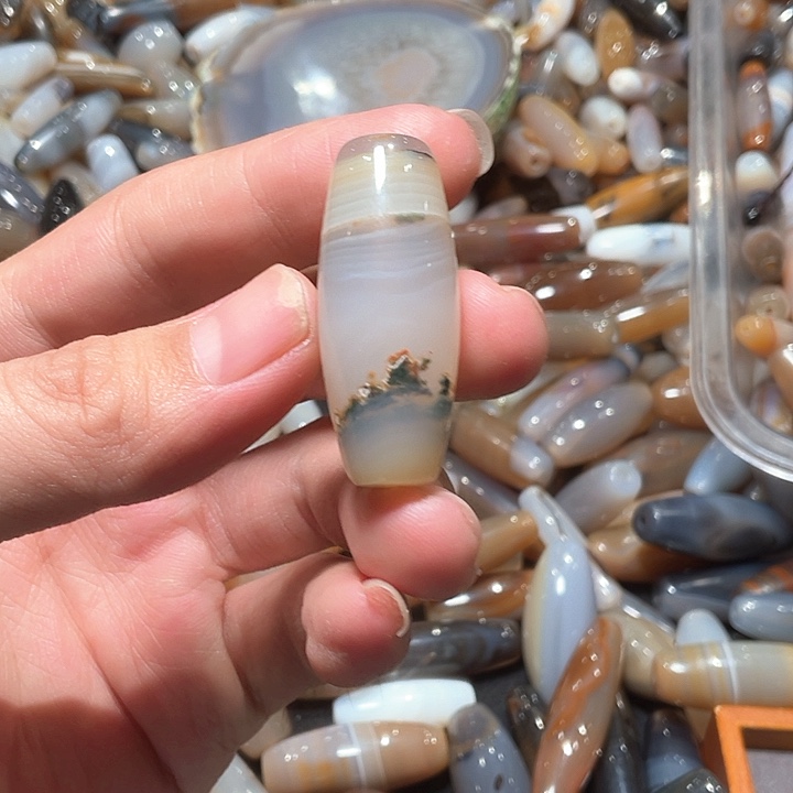 玛瑙/玉髓吊坠(不含链)未镶嵌