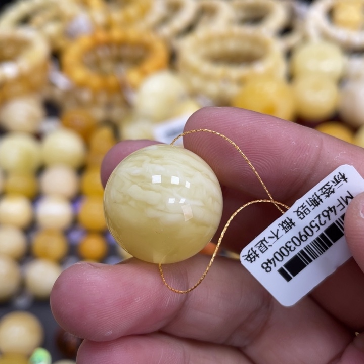 裸石蜜蜡未镶嵌20.7mm