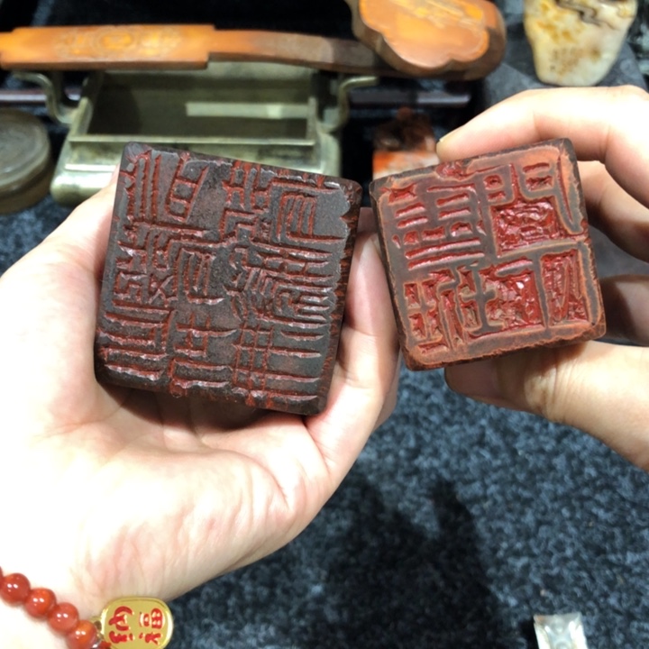 青田石印石北**鱼被老师的两个一起