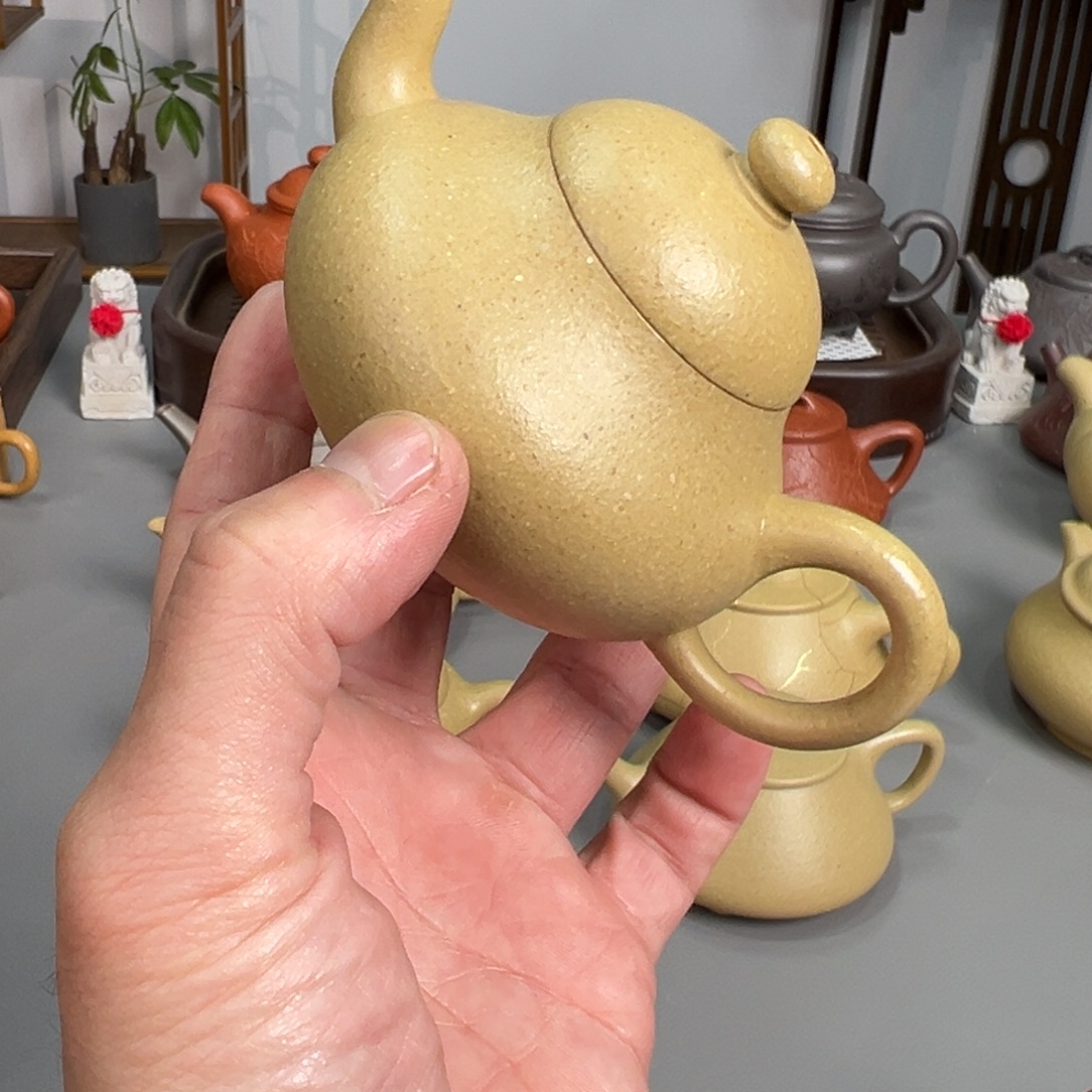 好***好紫砂茶壶梨皮梨形