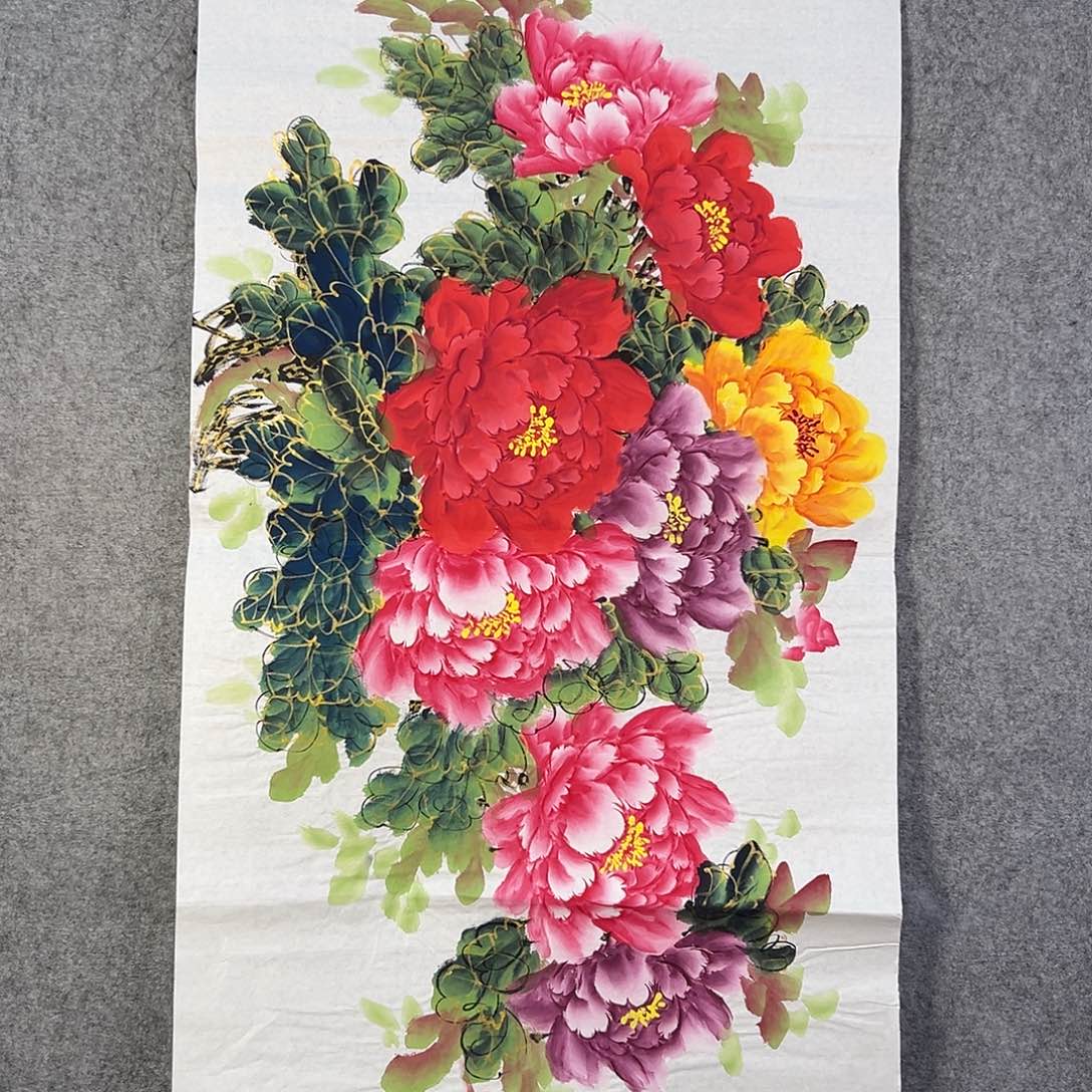 国画442 花鸟在此处飞翔也不太可能