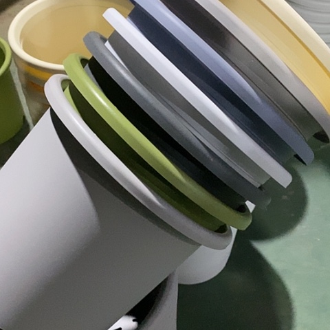 树脂四季6#无托灰白5个