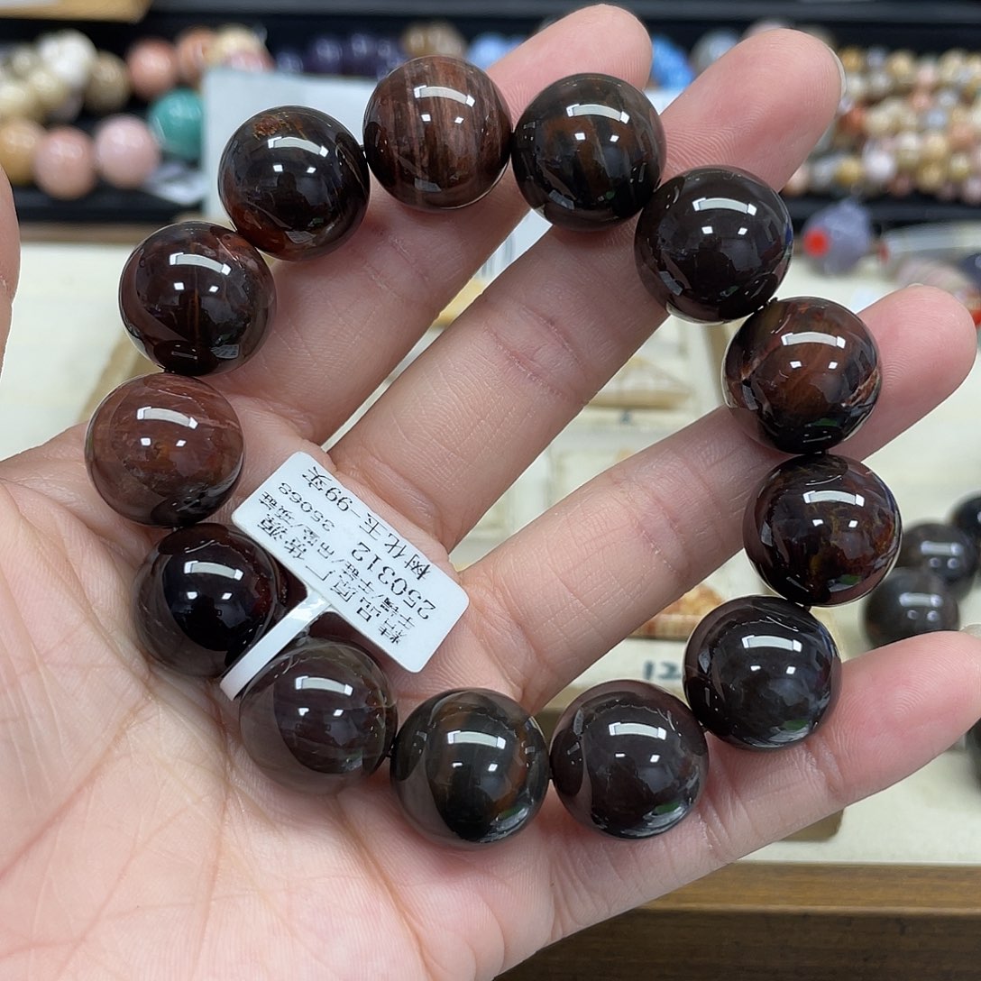 未镶嵌手串硅化珊瑚（珊瑚玉）花****7222