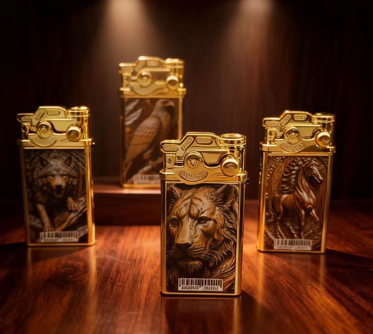 新款电话摇臂打火机个性送男女朋友商超定制打火机高档创意打火机