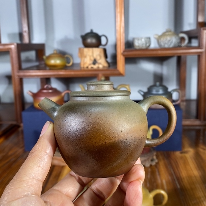 紫砂茶壶150cc底槽清 巨轮珠