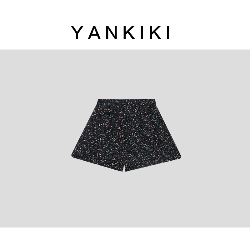 碎花短裤  YANKIKI 2025夏季款NEW 