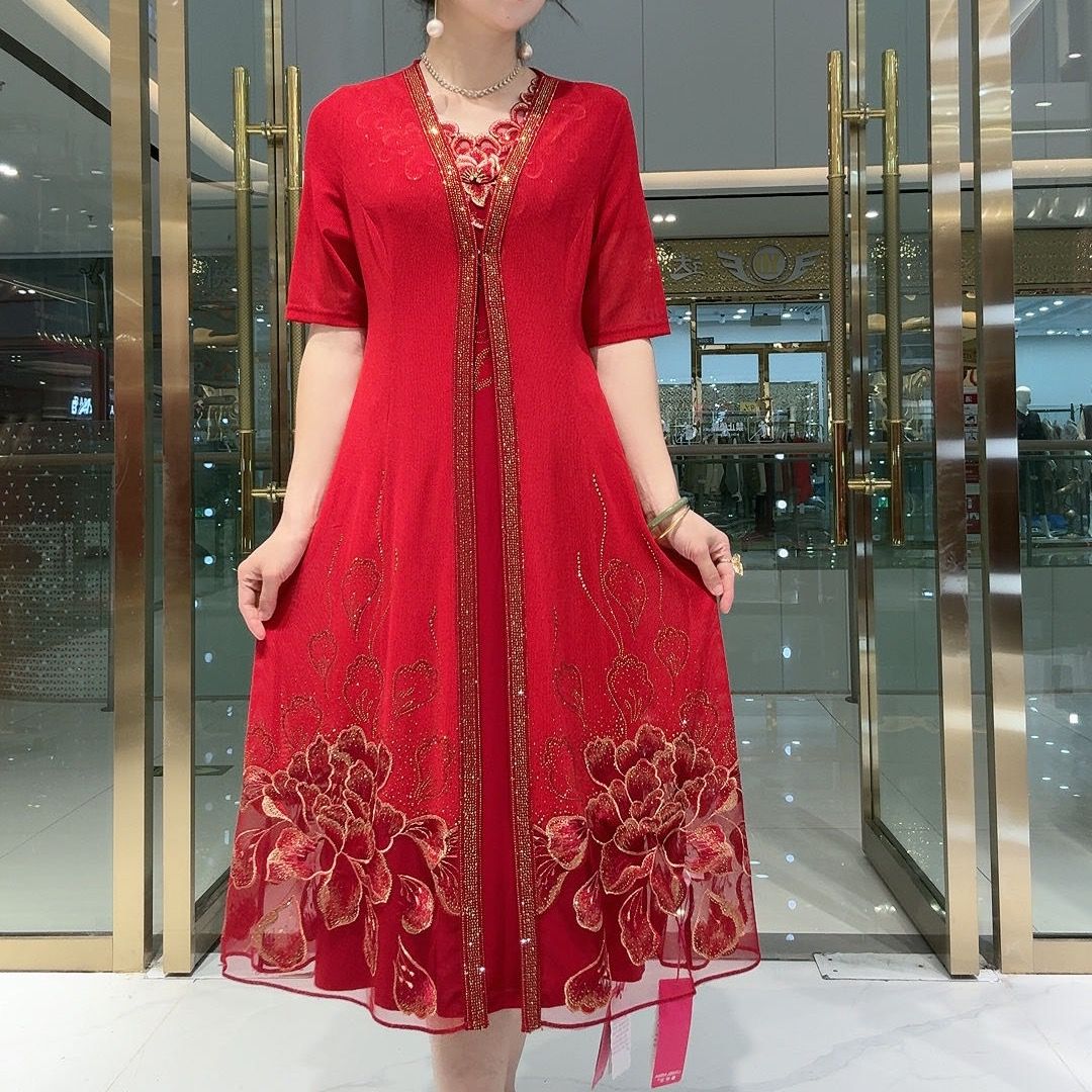 新款夏季阔太太贵妇百搭洋气气质显瘦百搭时尚透气绣花外披