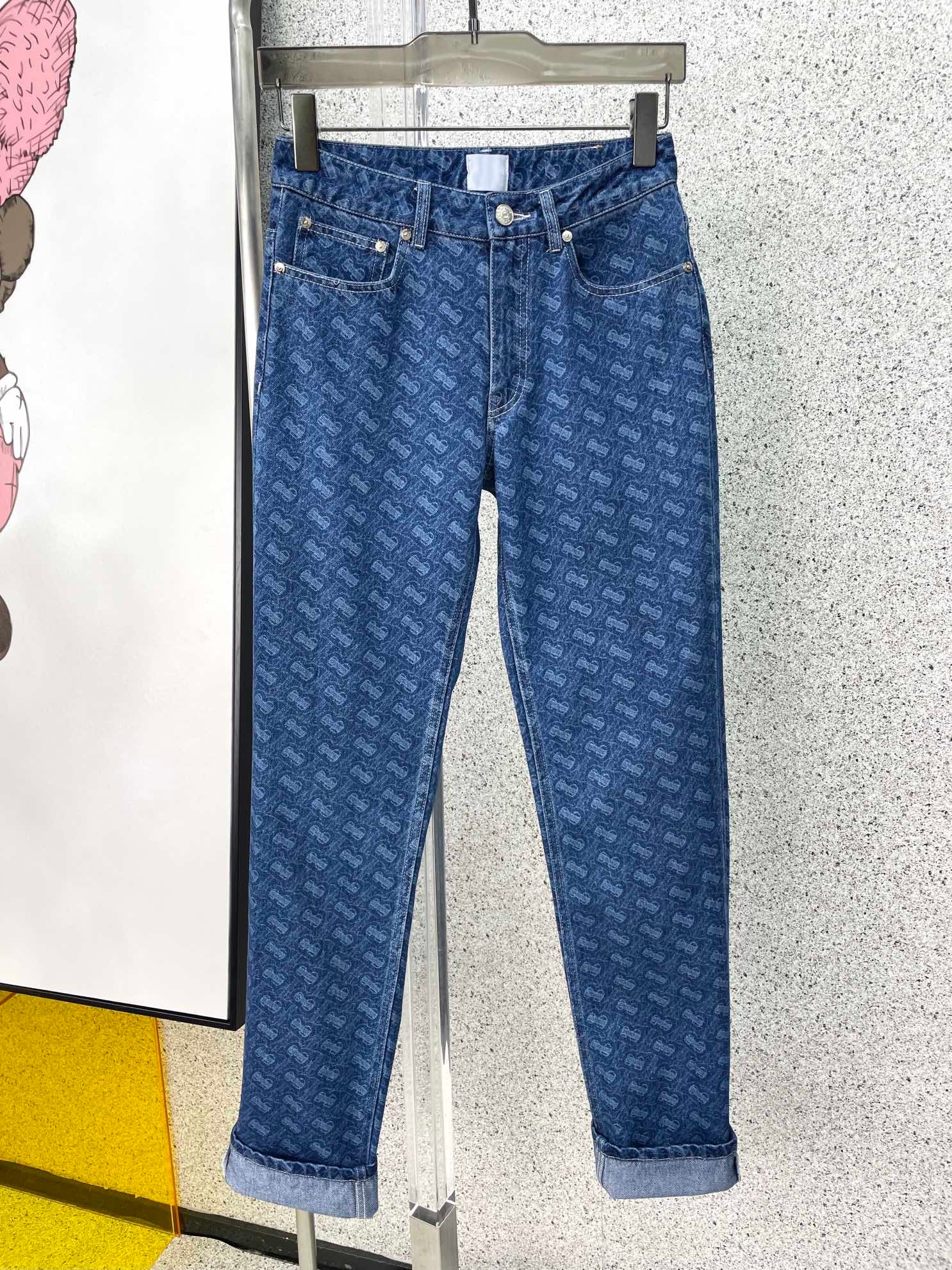 175【0610】低腰直筒牛仔裤 【M腰围72 裤长112】