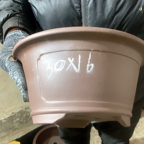 紫砂花盆手工制作