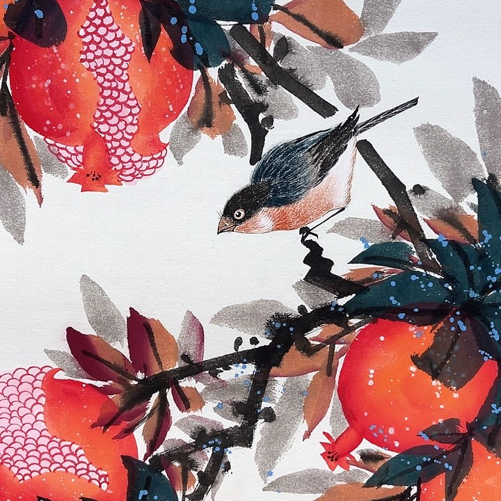 精品国画精品作品