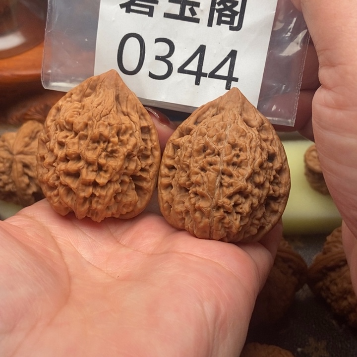 吊坠文玩核桃官帽全品42