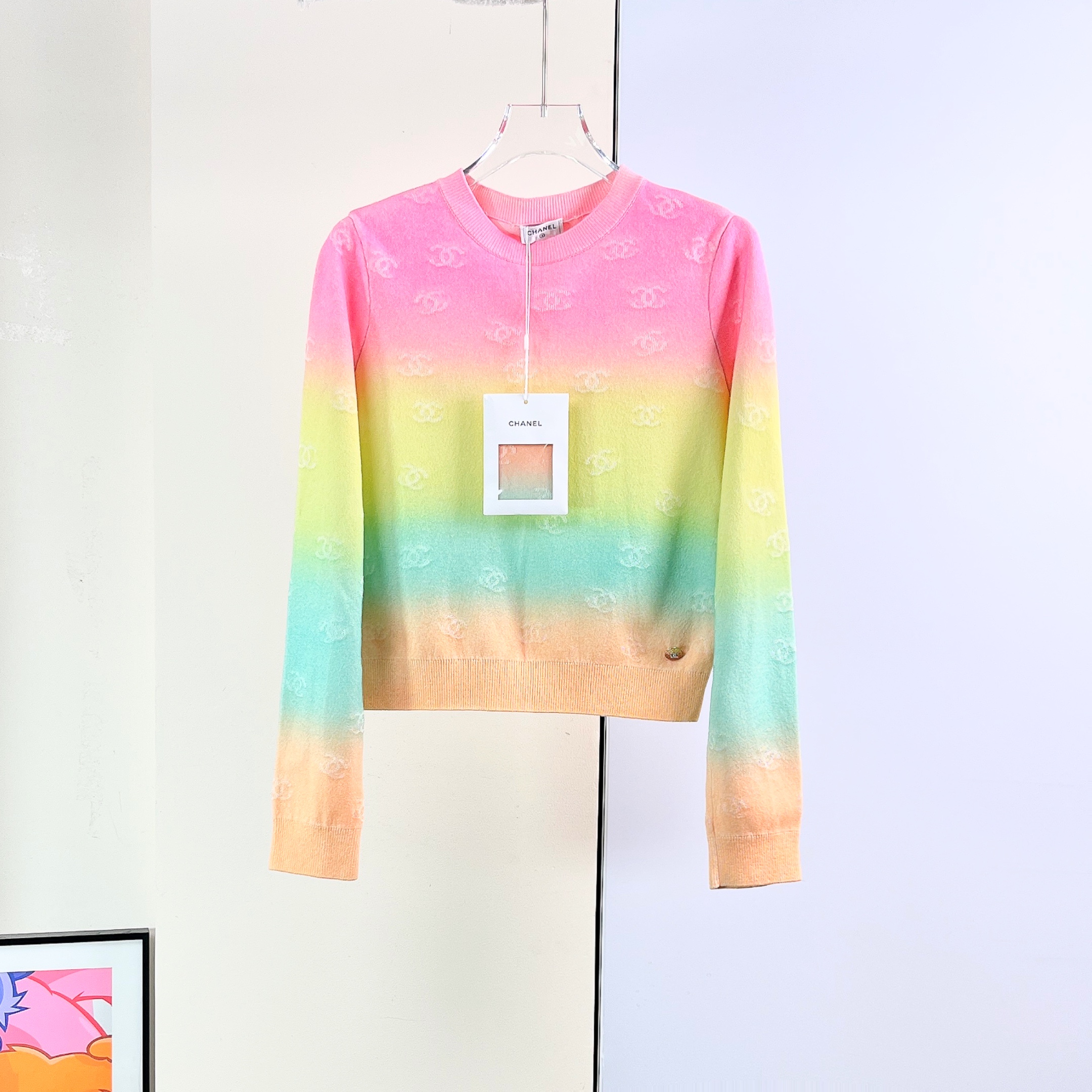 未使用 Chanel/香奈儿 24新款上衣/36码/Xspa9506/公价28200