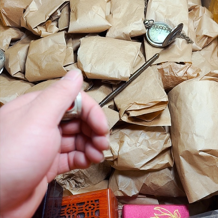 铜器摆件收收藏藏