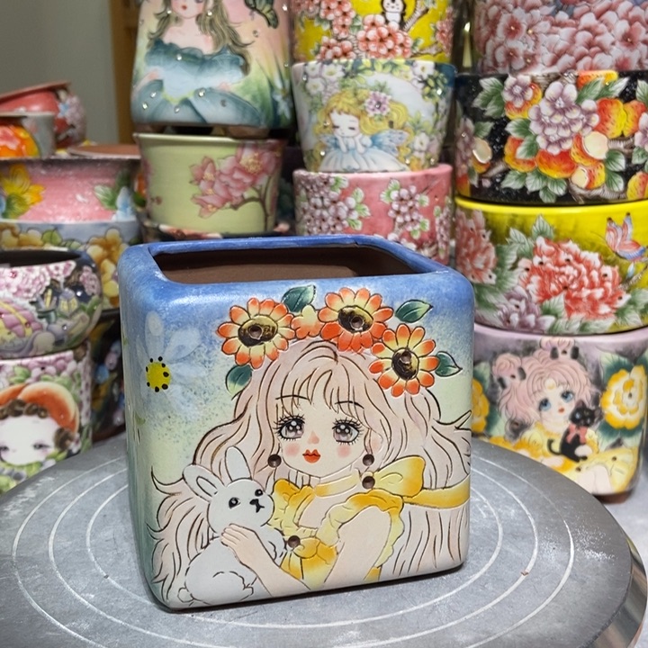 景德镇艺术手绘作品