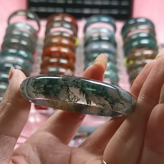 玛瑙/玉髓未镶嵌手镯