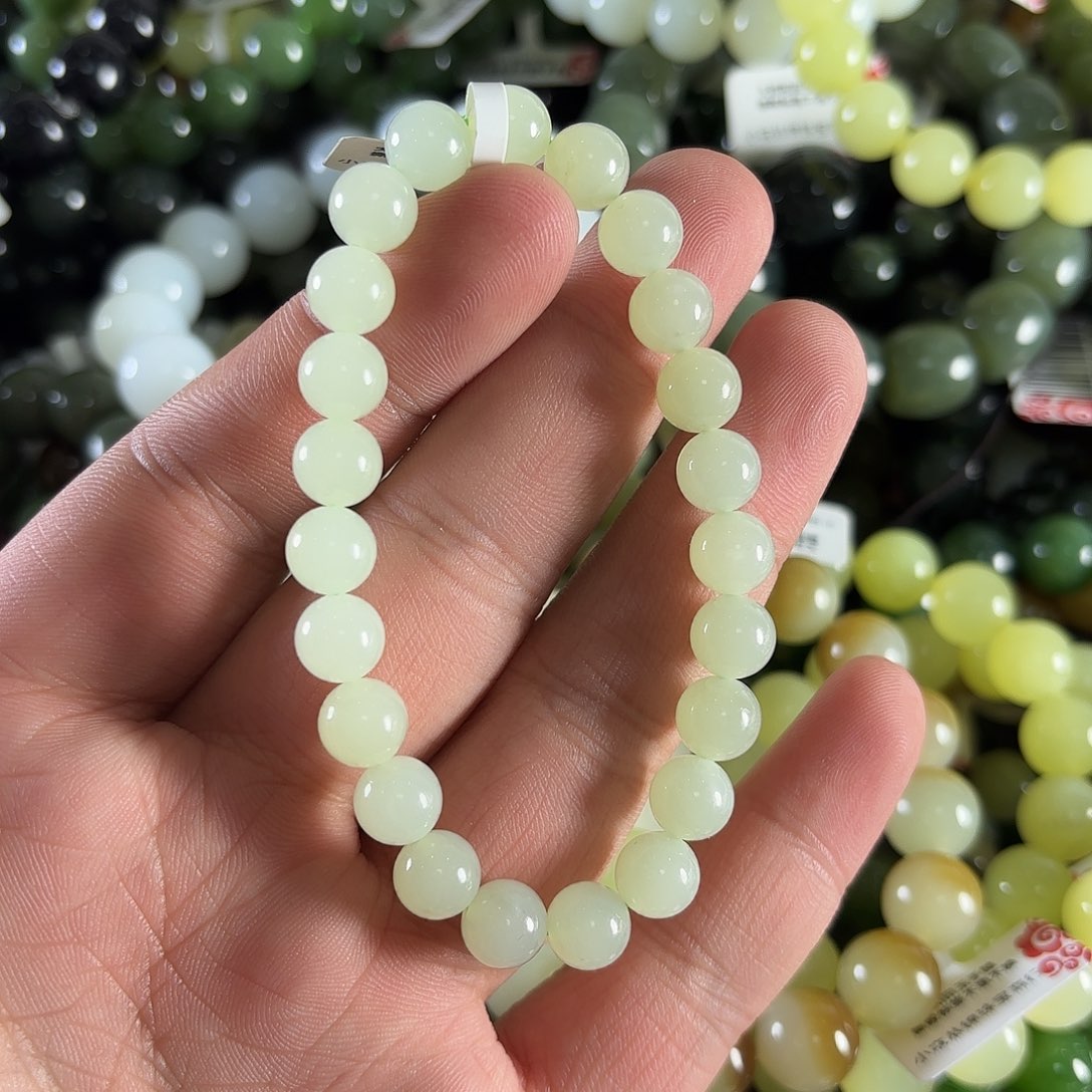 和田玉手链未镶嵌W167