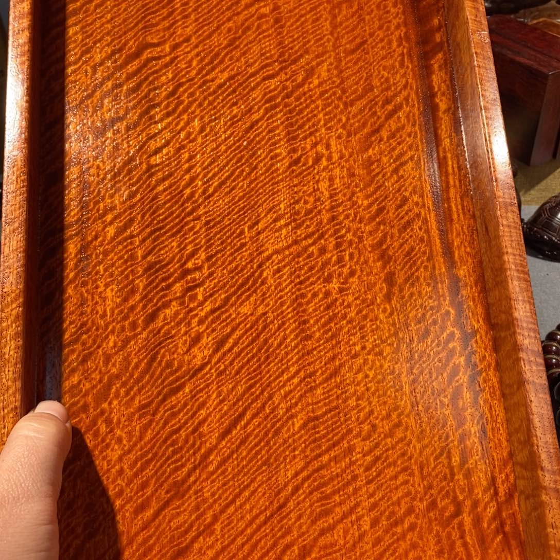 A***商大果紫檀（缅甸花梨）文盘福利