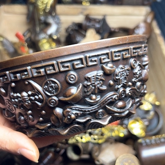 铜制文玩把玩物件