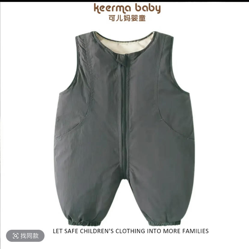 男女童冬季加厚加绒冲锋衣背带裤保暖外穿连体衣8030.1