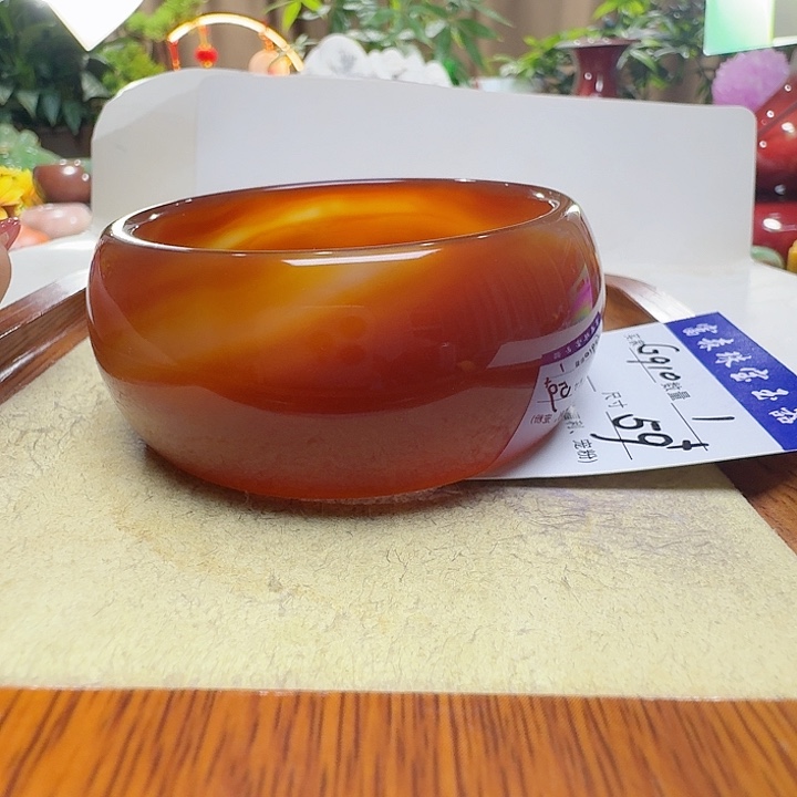 幸****玛瑙/玉髓未镶嵌手镯