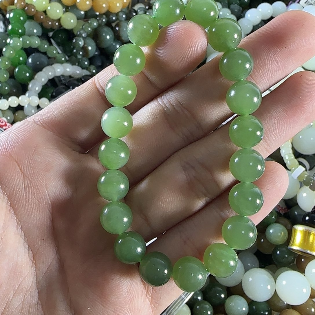 和田玉手链未镶嵌221