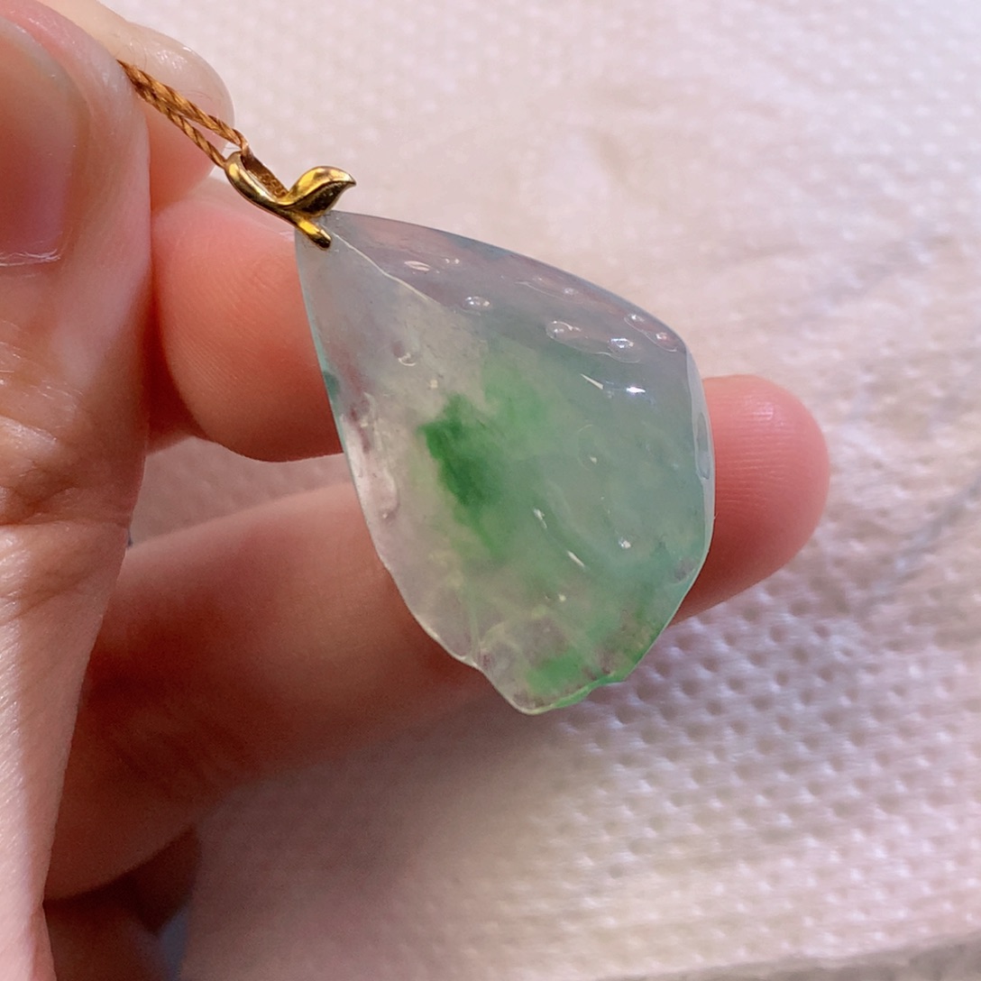 翡翠未镶嵌吊坠(不含链)723