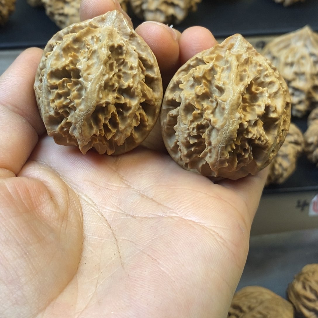 桃核吊坠秦岭火焰纹38