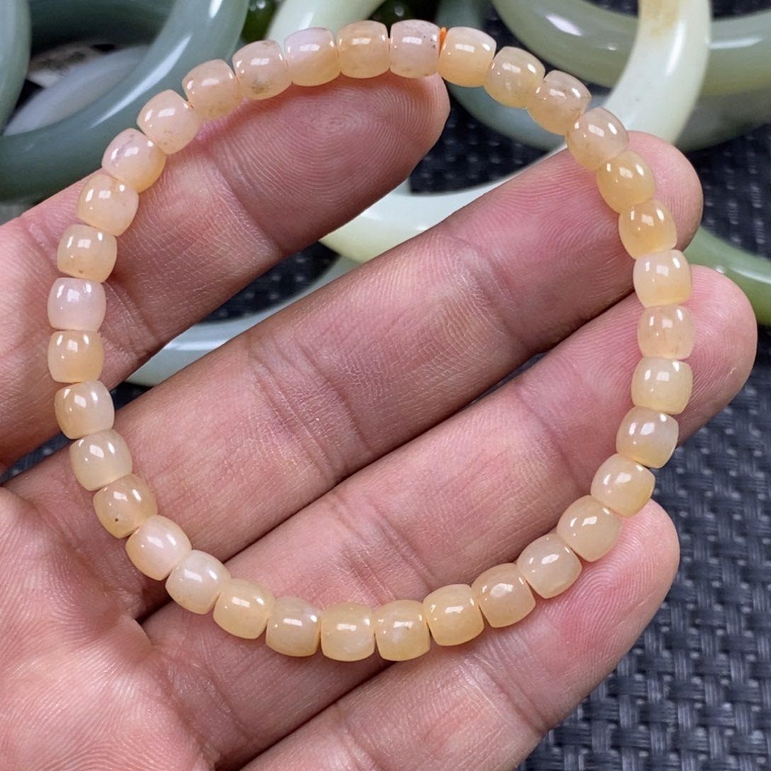 和田玉手链未镶嵌