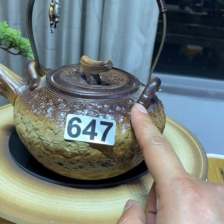 杯柴烧的杯子家用