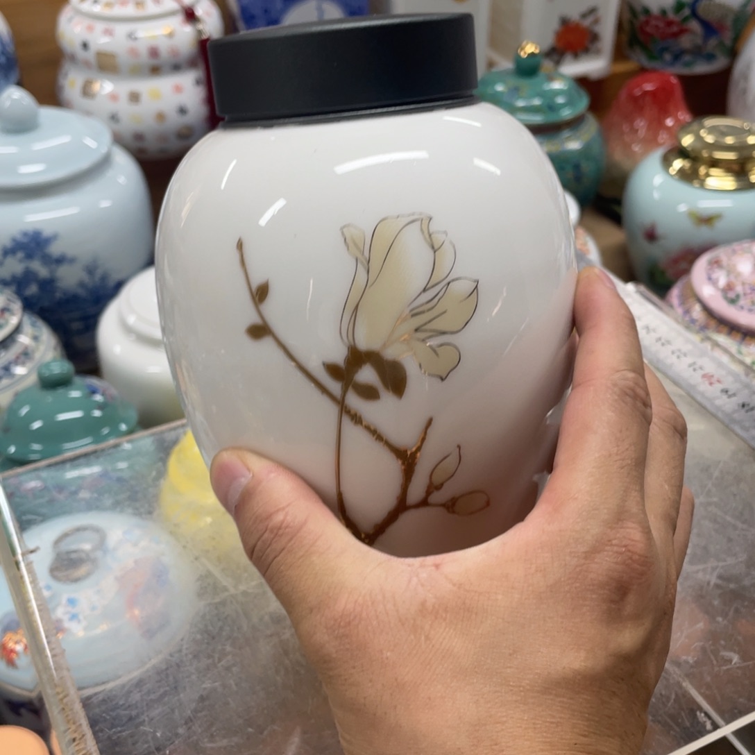 瓷片茶叶罐123456789123